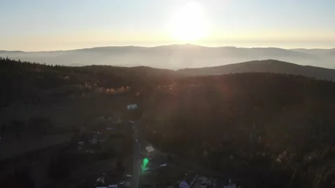 Drone View Mountain Top Video stock 176461569