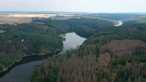 Drone view of the nature Stock Footage 148038012