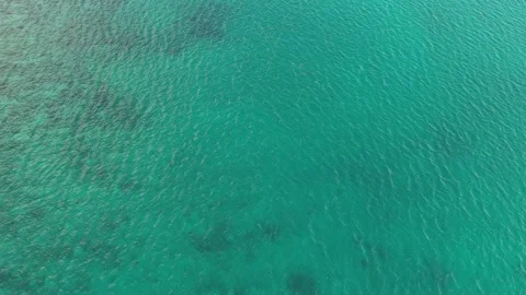 Drone view of Ocean's Ripple Stock Footage 311648284