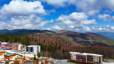 Drone View Over Mountains Stock-Footage 292860694