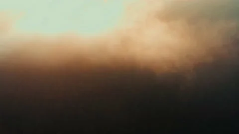 Drone view of passing through the clouds Stock Footage 168932250