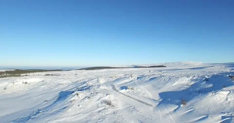 Drone view of Puy de Sancy, France Stock Footage 131814599