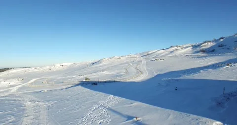 Drone view of Puy de Sancy, France Video stock 131814684