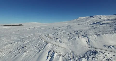 Drone view of Puy de Sancy, France Stock Footage 131816035