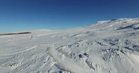 Drone view of Puy de Sancy, France Stock Footage 131816051