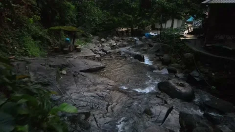 Drone view of River at Gabai Selangor Stock Footage 148338211