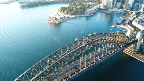 Drone view of Sydney Stock Footage 106567696