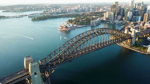 Drone view of Sydney Stock Footage 106707740