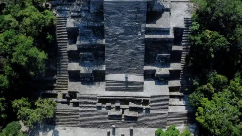 Drone view of the top of pyramid Stock Footage 137488410