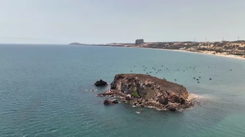 Drone Views of Turtle Island Vídeos de archivo 238720309