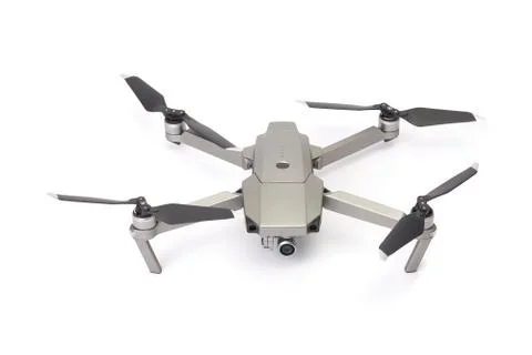 Drone on white background Stock Photos
