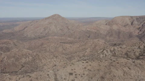 Drone wide shot of mountains, canyons and valleys Stock Footage 190870652