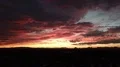 drone winter sunset colors over Arizona desert city time lapse HD Footage