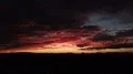 drone winter sunset intense colors over Arizona desert city wide HD Footage