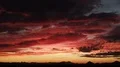 drone winter sunset intense colors over Arizona desert city tight HD Footage