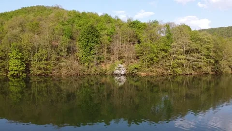 Drone_lake_02 Stock Footage 331940042