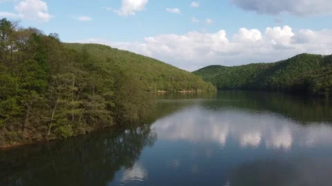 Drone_lake_04 Stock Footage 331939887