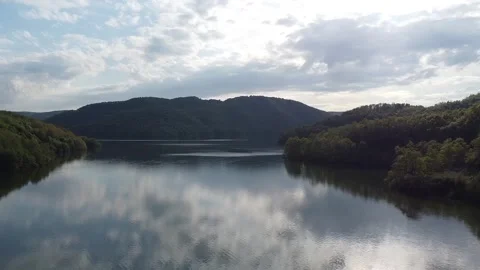 Drone_lake_05 Stock Footage 331934845
