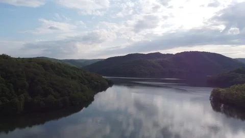 Drone_lake_06 Stock Footage 331941844