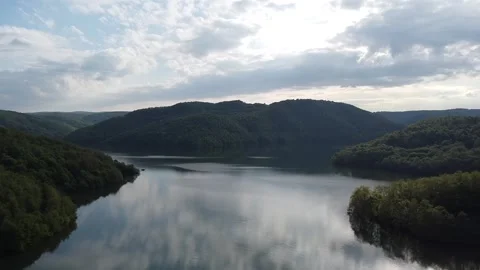 Drone_lake_07 Stock Footage 331939778