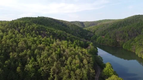 Drone_lake_08 Stock Footage 331940286