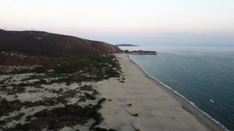 Dronefly in Patara Beach (Turkey) Stock Footage 169023034