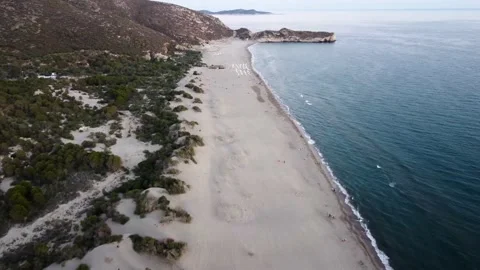 Dronefly in Patara Beach (Turkey) Stock Footage 169023038