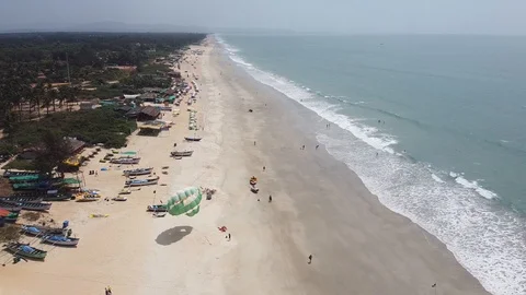 Dronegoa5 Video stock 126336760