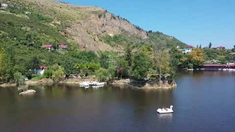 Drone's-Eye View: Exploring Nature's Wonders Stock Footage 249254536