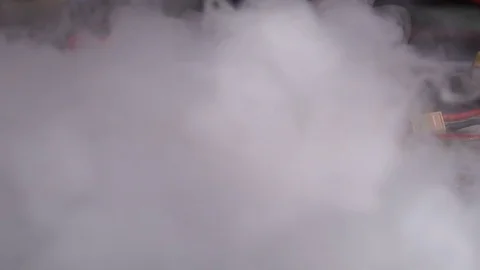 Drones race competition Stock Footage 95803905