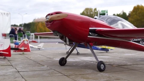 Drones race competition Stock Footage 95804221