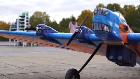 Drones race competition Stock Footage 95804301