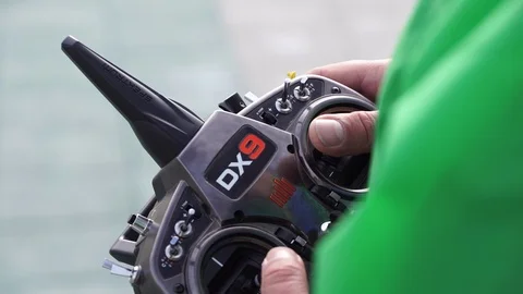 Drones race competition Stock Footage 95806133