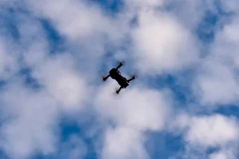 Drones in the sky Stock Photos