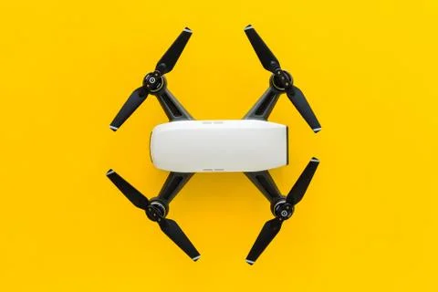 Drones with small white. Stock Photos
