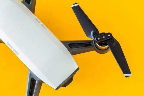 Drones with small white. Stock Photos