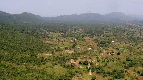 Droneshot Jos Mountains 库存影片 102764632