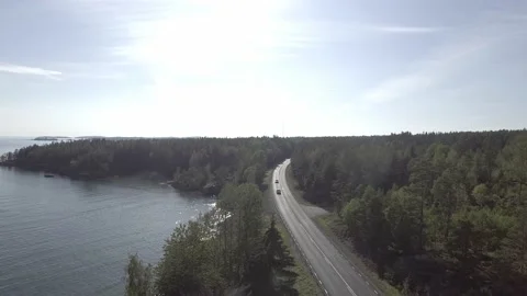Droneshot Stora Koviken 動画素材 148941635