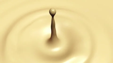 Drop of abstract cosmetic macro with the focus effect HD video Stock Footage 55336904