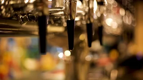 Drop of Beer Stock Footage 86245910