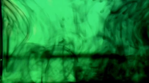 Drop Of  black Ink In Water motion like smoke Stock-Footage 3677784