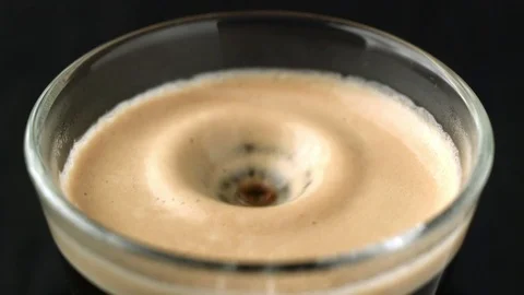   Drop of coffee fall on espresso Stock-Footage 81807608