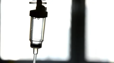 Drop counter close up. Operation: surgical Instruments - drop counter and window Stock-Footage 55342287