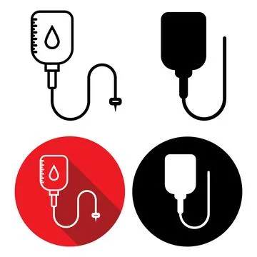 Drop counter icon vector Stock Illustration