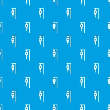 Drop counter pattern seamless blue Illustrazione stock