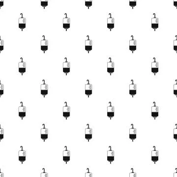 Drop counter pattern, simple style Stock Illustration