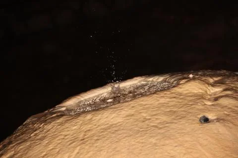 A drop in eternity Stock Photos