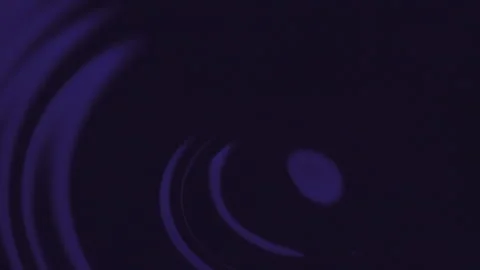 Drop Falling Into Dark Water Surface Stock Footage 139747275