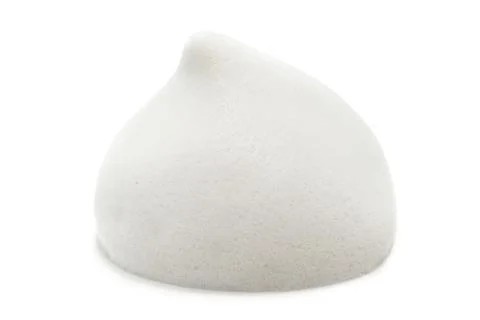 A drop of foam on a white background. Soap foam isolate Stock-Fotos