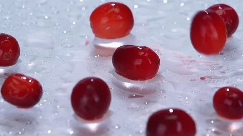 Drop fruits10 Stock Footage 119824543